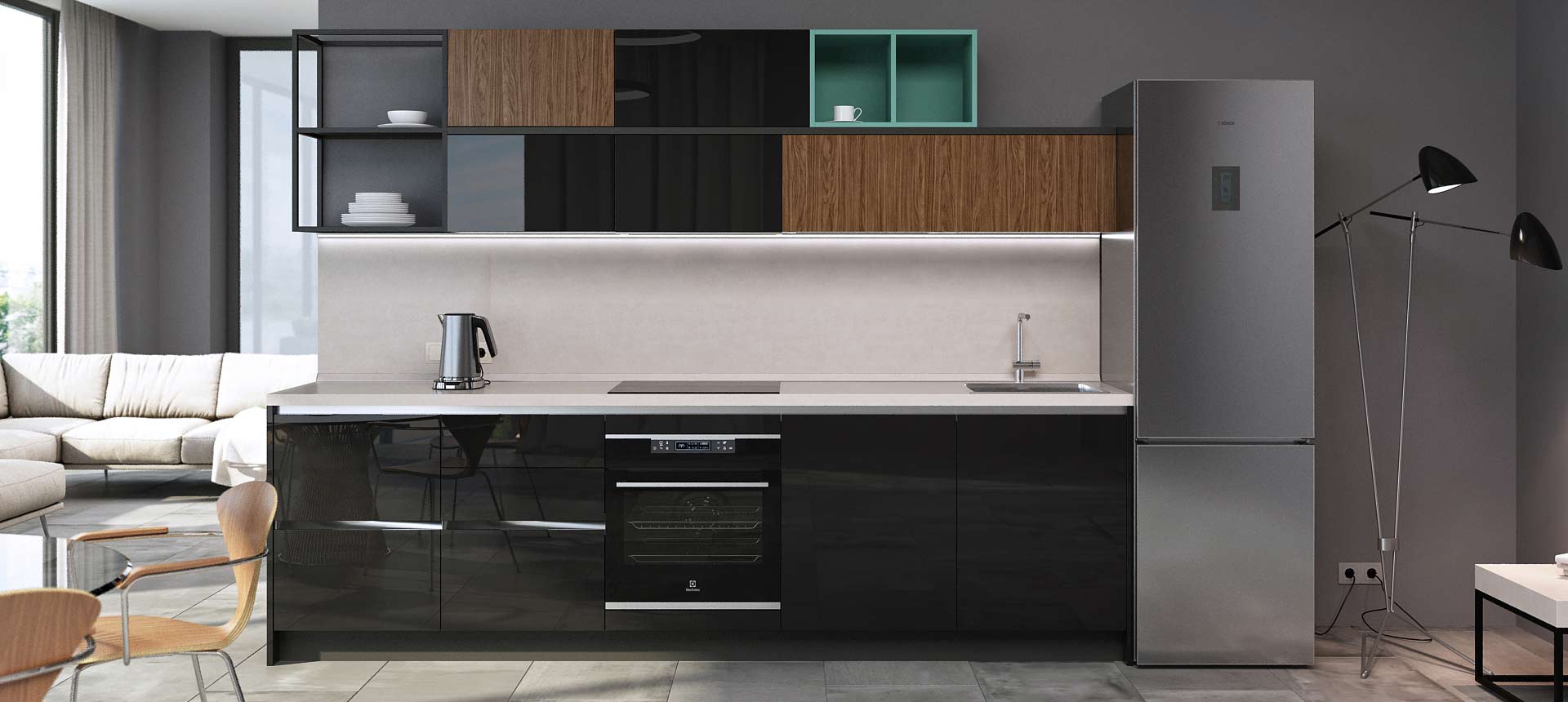 Чёрный глянец